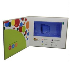 Custom 7.0" Screen A5 Size Full Color Imprint Video Book Or Video Brochure