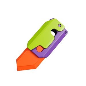 Decompress small toy carrot knife