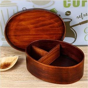 Japanese Style Wood Bento Box