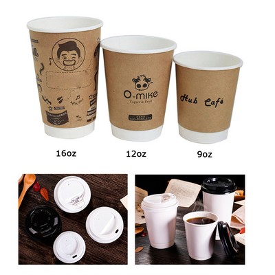 9 Oz. Double Wall Coffee Cup