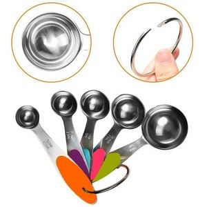 5-Piece Stainless Steel Measuring Spoon Set
