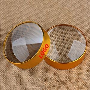 6X Convex Domed Magnifying Paperweight