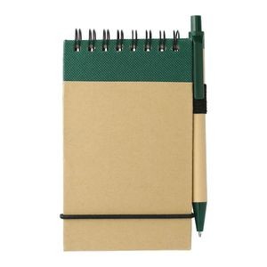 Spiral Recycled Jotter With Pen