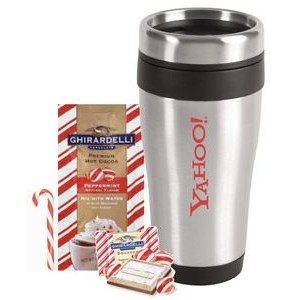 Peppermint Cocoa & Chocolate Gift Tumbler