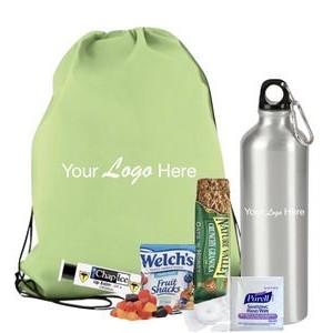 Welcome Bag with Snacks, Tumbler, and More