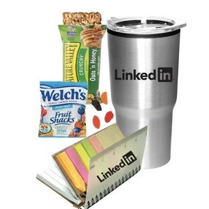 Home Office Tumbler with Sticky Notes