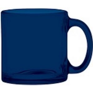 Colored Glass Coffee Mug 13 oz.