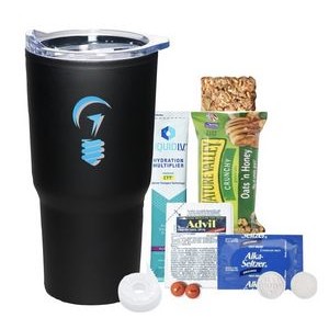 Low Minimum - Stainless Tumbler with Hangover Kit