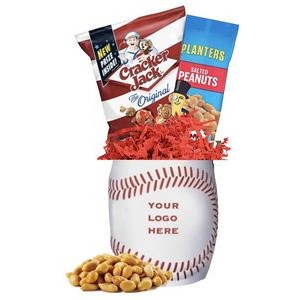 Baseball Snack Can Holder