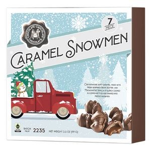 Chocolate Caramel Snowmen