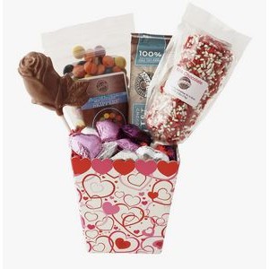 Nut Free Valentine Chocolate Gift Basket