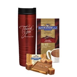 Thank You Ghirardelli Cocoa & Chocolate Tumbler