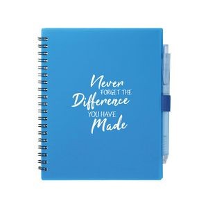 Spiral Recycled Notebook With Pen