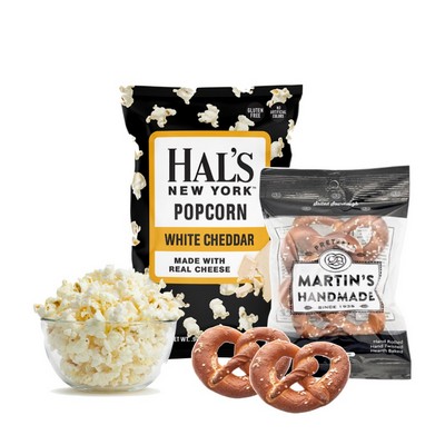 Popcorn and Pretzels Snack Kit
