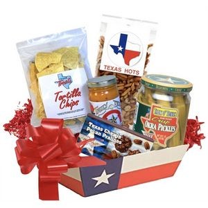 Texas Theme Gift Basket