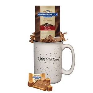 Tall Camper Mug with Cocoa & Chocolate