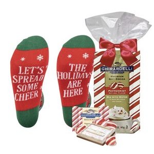 Holiday Socks with Cocoa & Chocolate