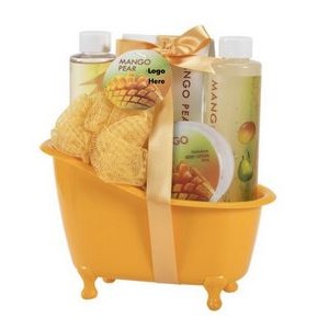 Tropical Mango Bath & Spa Basket
