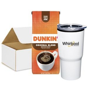 Dunkin Coffee with Branded Tumbler Dunkin Coffee with Branded Tumbler Dunkin Coffee with Tumbler