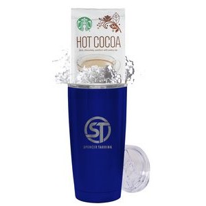 Laser Etched Tumbler with Starbucks Cocoa