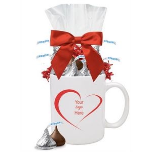 Holiday Hershey Kisses Gift Mug