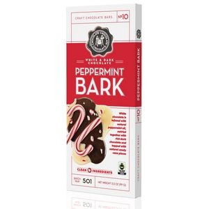 White/Dark Chocolate Bar Peppermint Bark