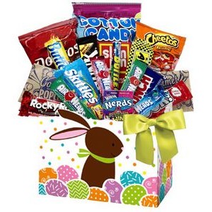 Easter Bunny Candy Gift Basket
