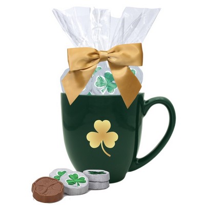 Chocolate Shamrocks Gift Mug