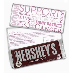 Breast Cancer Awareness Chocolate Bar