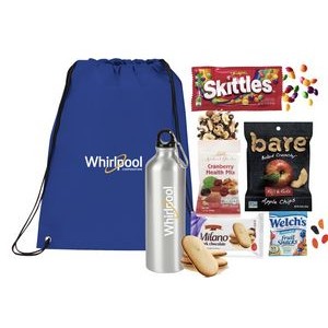 Sport Bottle, Bag and Snacks