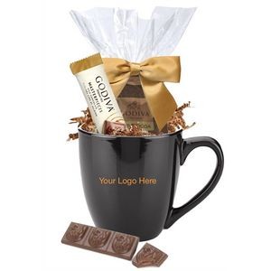 Thank You Godiva Chocolate & Cocoa Bistro Gift Mug