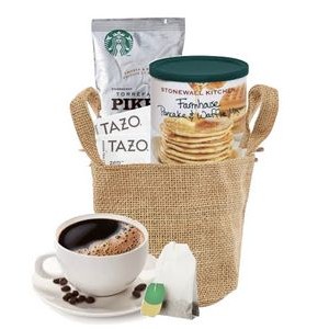 Pancake and Coffee Basket