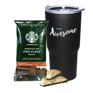 You Are Awesome Tumbler with Starbucks Coffee