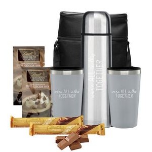 Drinkware Gift Set with Lindt Chocolate & Cocoa