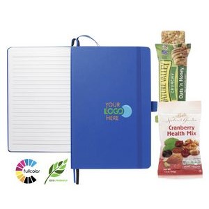 Eco Friendly Journal with Healthy Snacks