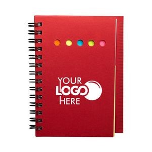 Eco Mini Notebook with Sticky Notes and Ruler