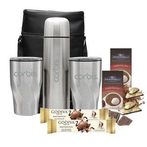 3-Piece Stainless City w/Carry Case & Cocoa