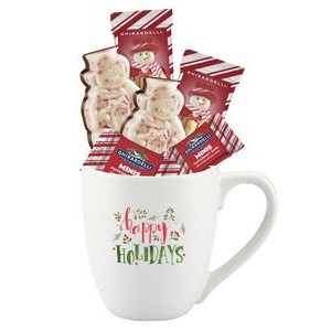 Holiday Peppermint Chocolates Gift Mug