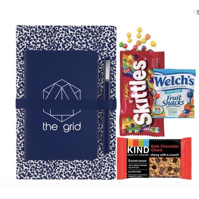 Journal Set with Pen and Snacks