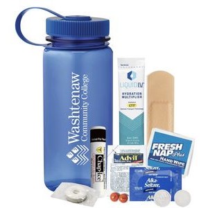 Low Minimum - Recovery Kit with Water Bottle, Advil, Liquid IV and more