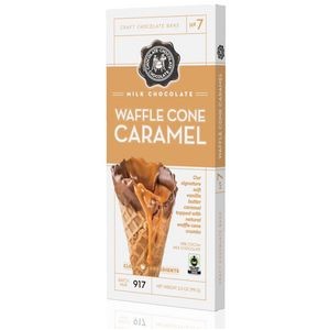 Milk Chocolate Bar Waffle Cone Caramel