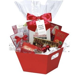 Holiday Red Basket