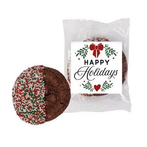 Holiday Single Cookie with Logo