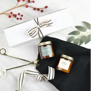 Duo of Holiday Candles Gift Box