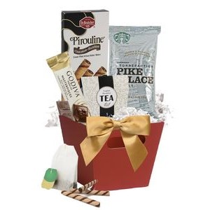 Holiday Starbucks Coffee & Tea Gift Basket