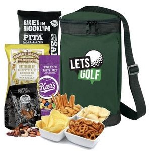 Golf Cooler with Snacks (Green)
