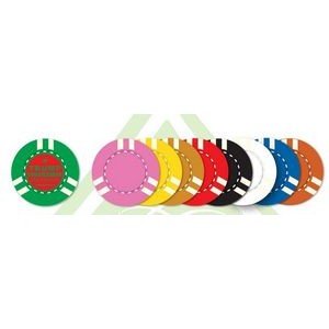6 Stripe 9 Gram Hotstamp Poker Chip