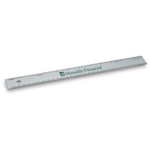 12" Non-slip Straight Edge Aluminum Ruler