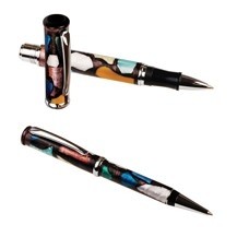Ipicasso™ Ballpoint Pen & Rollerball Pen w/Picasso Designed Body Set