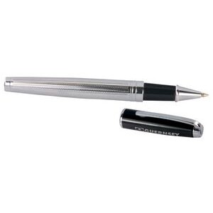 Ilegant™ Black & Chrome Rollerball Pen